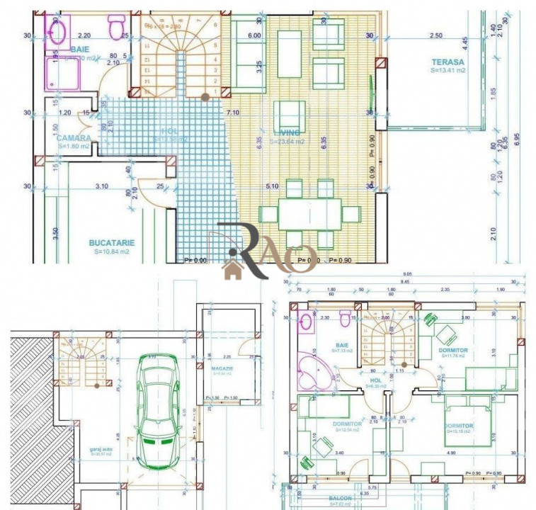 Casa individuala la cheie, 4 camere, 150mp, teren de 504mp, zona Dezmir!