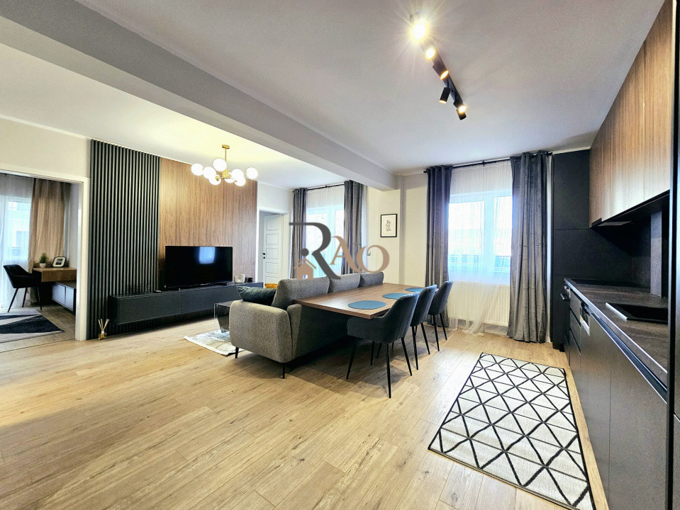 Apartament NOU, LUX, 3 camere, 2 terase, zona Terra!