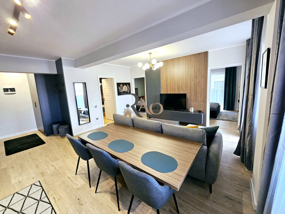 Apartament NOU, LUX, 3 camere, 2 terase, zona Terra!
