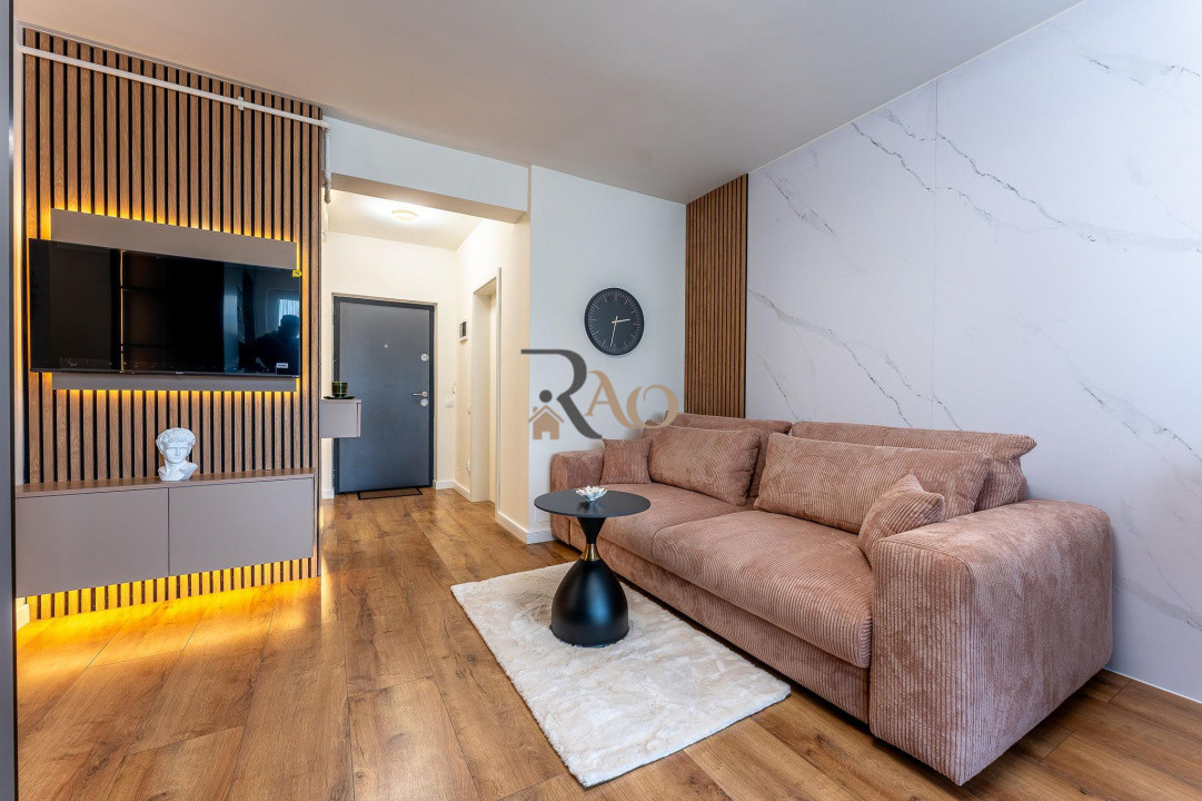 Apartament NOU, LUX, 3 camere, 54 mp, terasa, zona Terra!