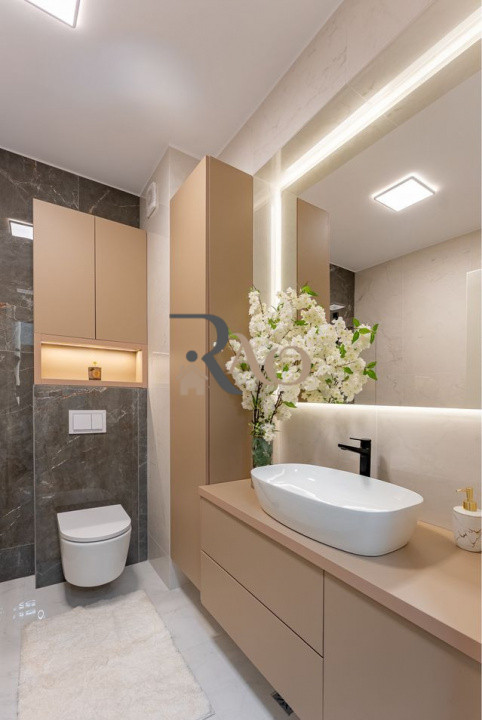 Apartament NOU, LUX, 3 camere, 54 mp, terasa, zona Terra!