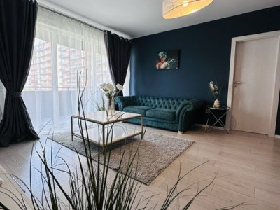 Apartament cochet cu 2 camere, 55 mp, terasa, zona Baza Sportiva Gheorgheni!