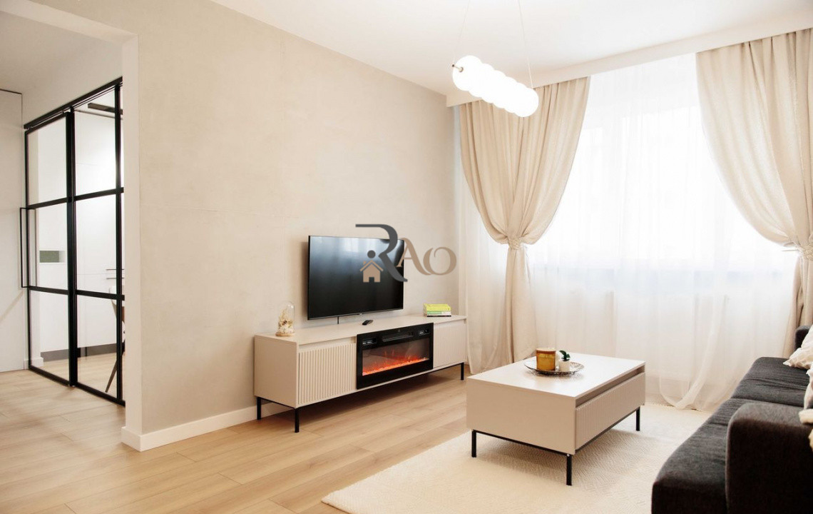 Apartament superfinisat, la cheie, 2 camere, zona Piata Flora-Manastur!