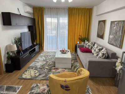 Apartament modern, 2 camere, terasa, A.C, Viva City!