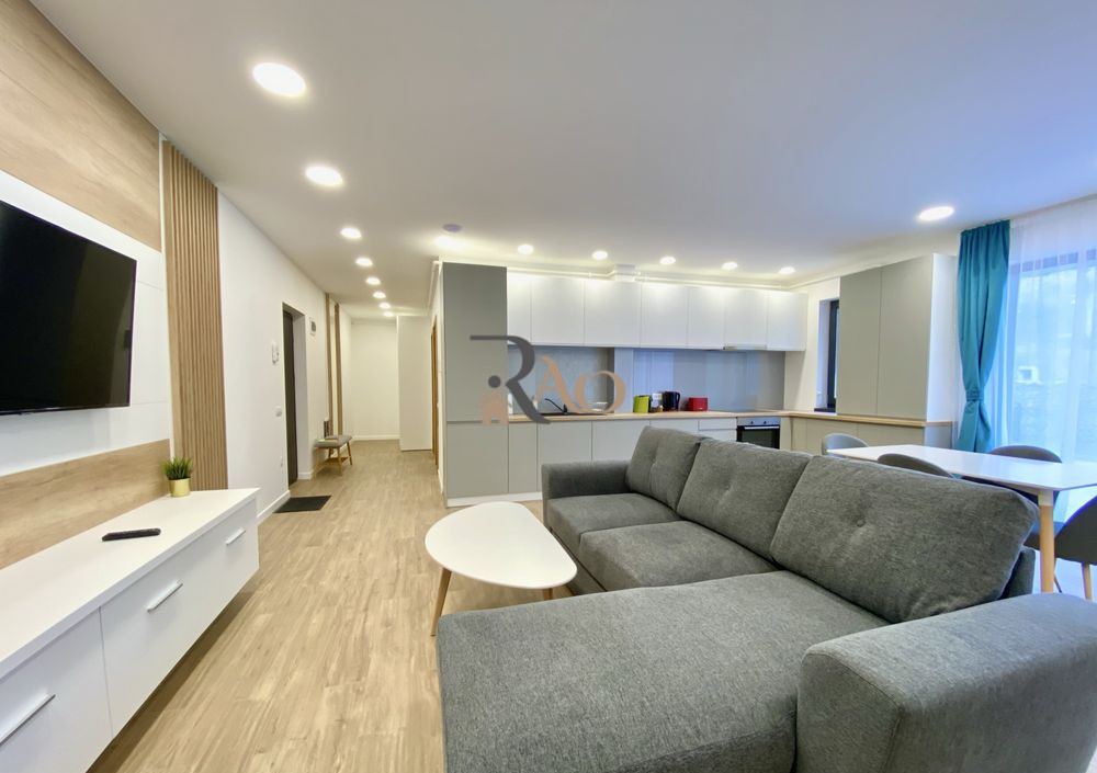 Apartament ultrafinisat 52 mp, cu terasă generoasă | Str. Plopilor
