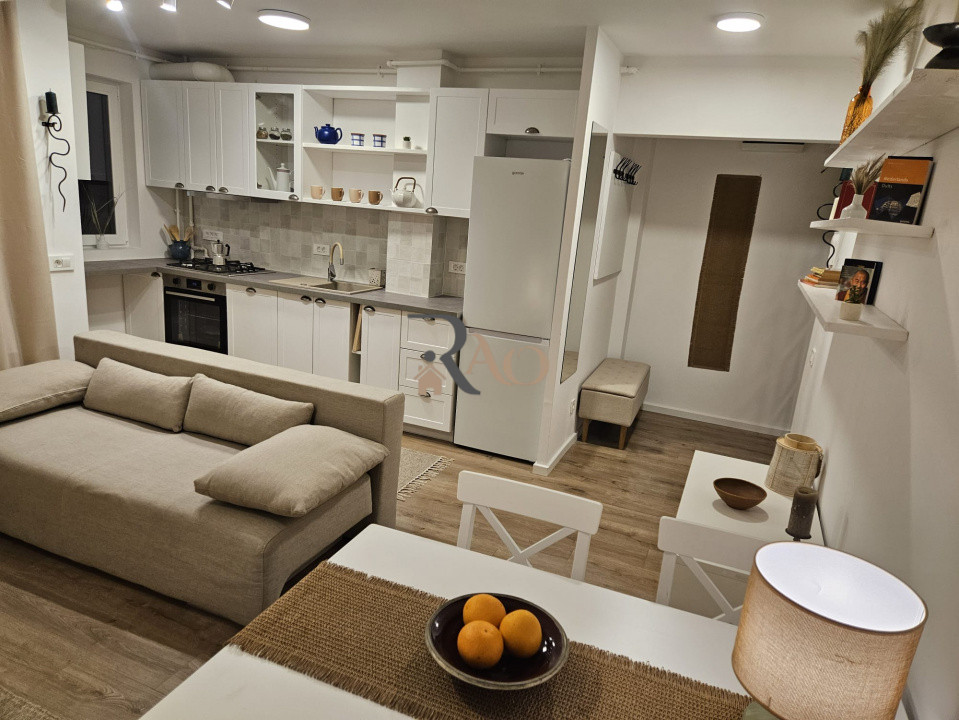 Apartament superb, 2 camere, ocupabil imediat, zona Piata Hermes!
