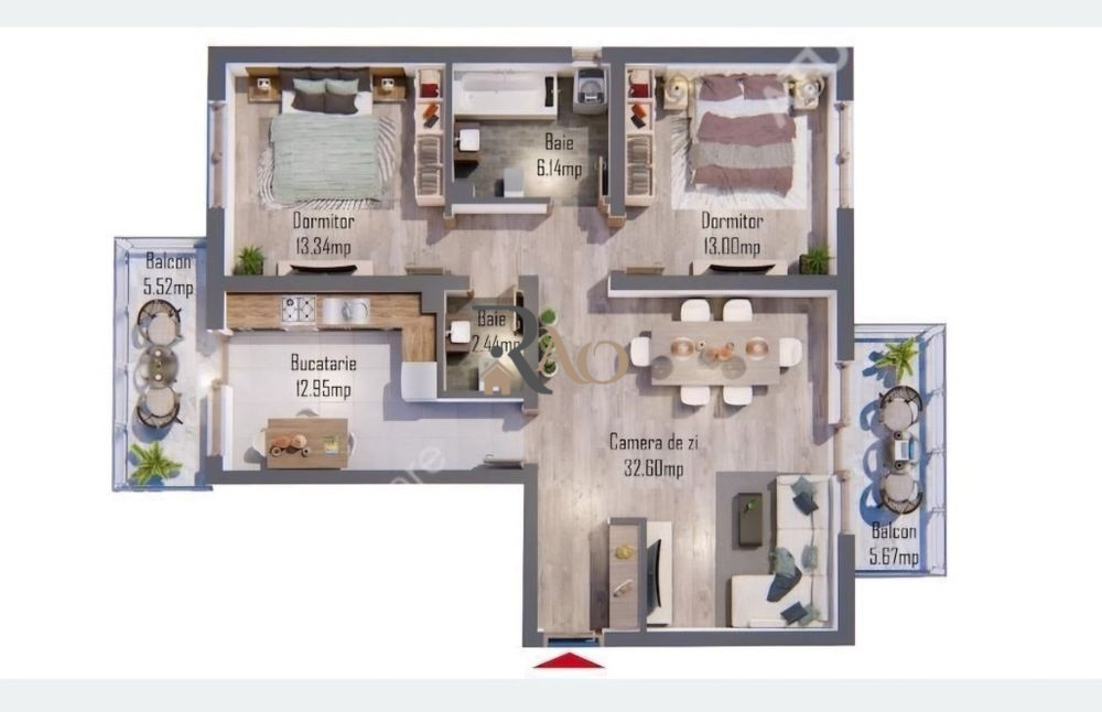 Apartament modern la cheie,3 camere, 80 mp+pod 85 mp, parcare, zona Șelimbăr!