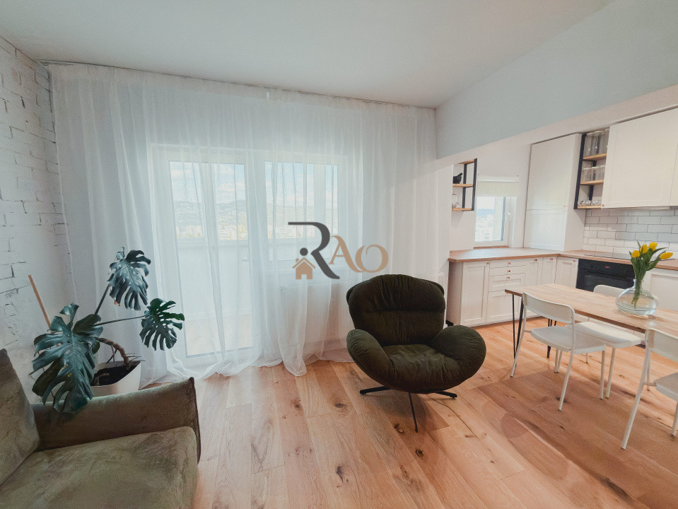 ✨Apartament SUPERB 3 camere, complet mobilat, panoramă superba, Calea Floresti!