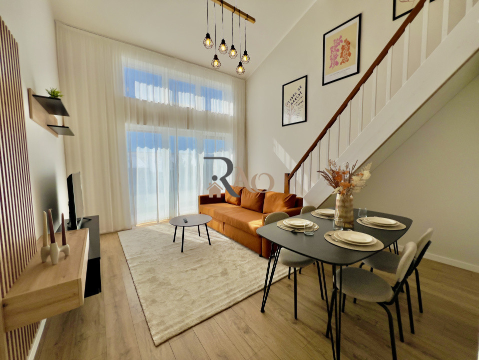 🏡 Penthouse premium cu 4 camere | Living spectaculos & vedere către munți!