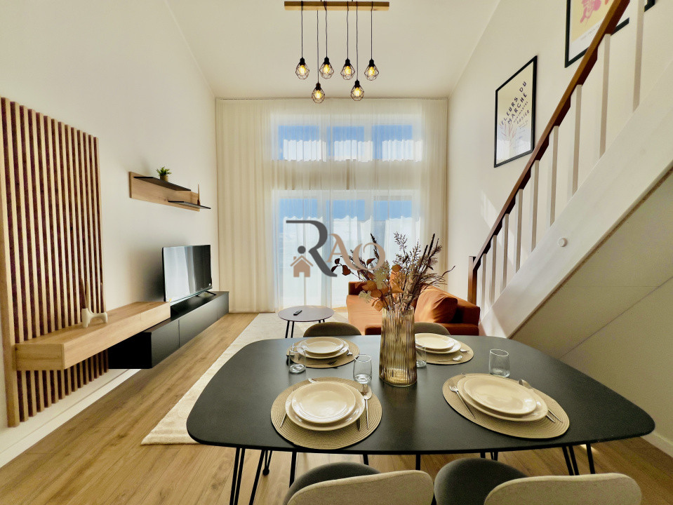 🏡 Penthouse premium cu 4 camere | Living spectaculos & vedere către munți!