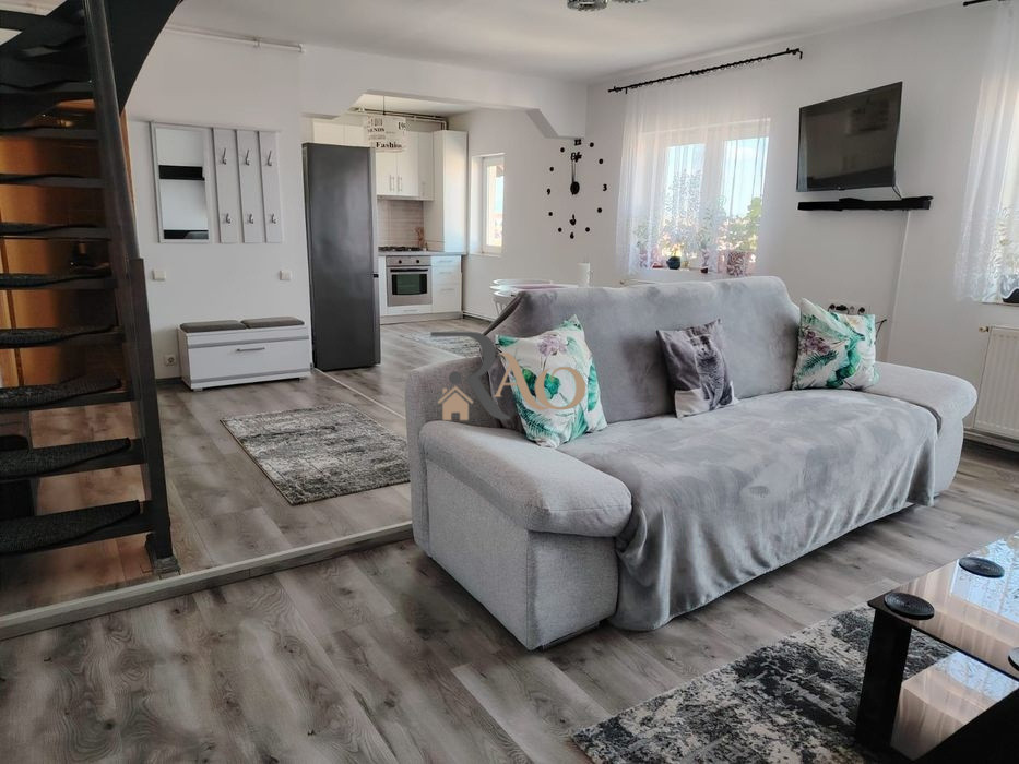Apartament 3 camere, 60 mp, pe două niveluri, modern, Vasile Aaron – Sibiu 🌆✨