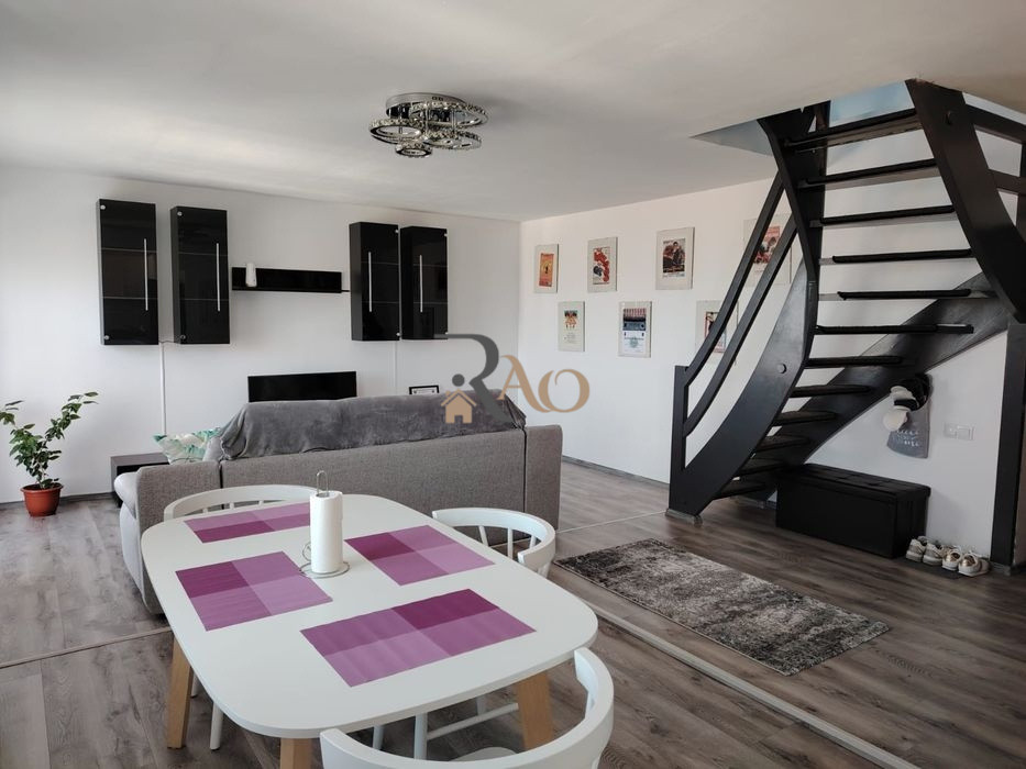 Apartament 3 camere, 60 mp, pe două niveluri, modern, Vasile Aaron – Sibiu 🌆✨