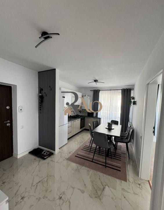 Apartament 2 camere, mobilat modern, terasă 12 mp și parcare – Doamna Stanca!