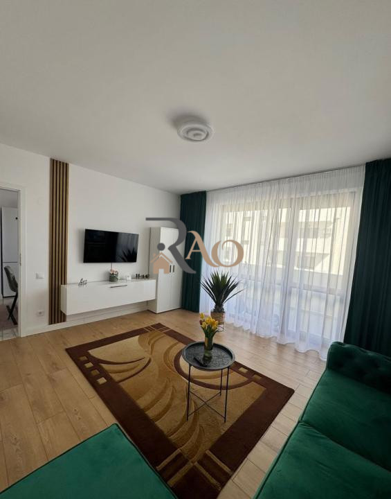 Apartament 2 camere, mobilat modern, terasă 12 mp și parcare – Doamna Stanca!