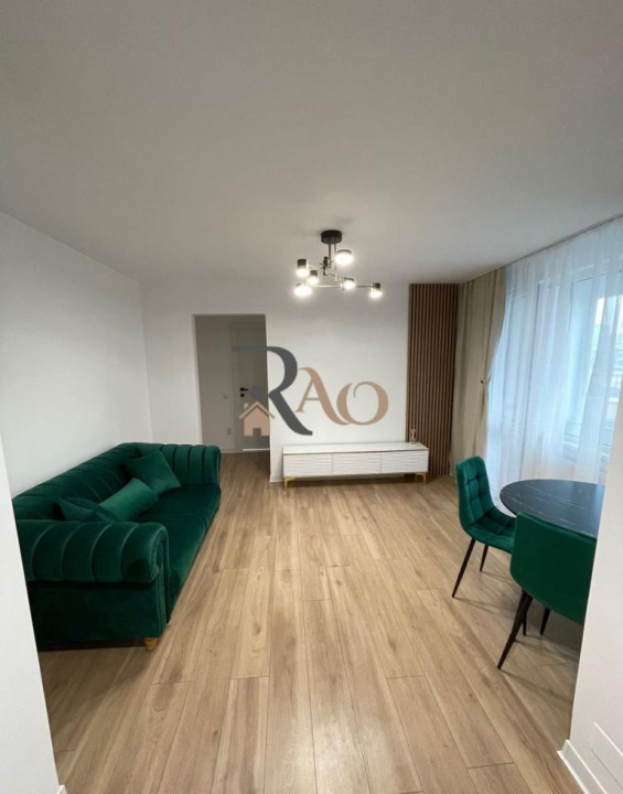 Apartament ULTRAFINISAT, TOTUL NOU, 2 camere, zona Piata Hermes!
